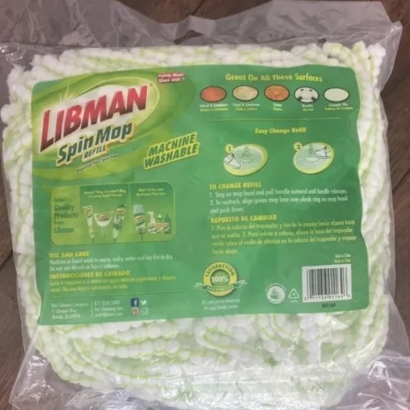Libman Spin Mop Refill, New - Picture 2 of 2